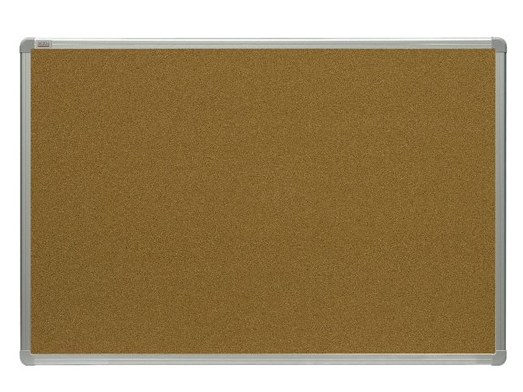 Пробковая доска для объявлений 2х3 OFFICE, TСA129, 90х120 см, алюминиевая рамка в Костроме - изображение