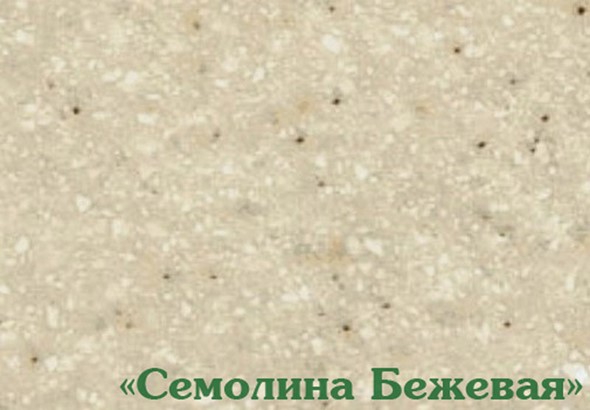 Панель пристеночная 3000*600*6мм ЛД 289010.000 Семолина бежевая в Костроме - изображение